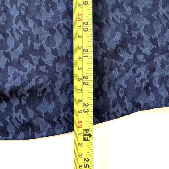 Anthropologie Current Air Women’s Jacquard Pintuck Split Neck Blouse Top - Picture 7 of 15